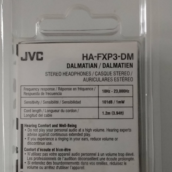 JVC Fashionista stereo headphones - Picture 2 of 8